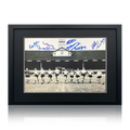 Tottenham Hotspur 1961 Squad Signed Image 1 Compact Frame