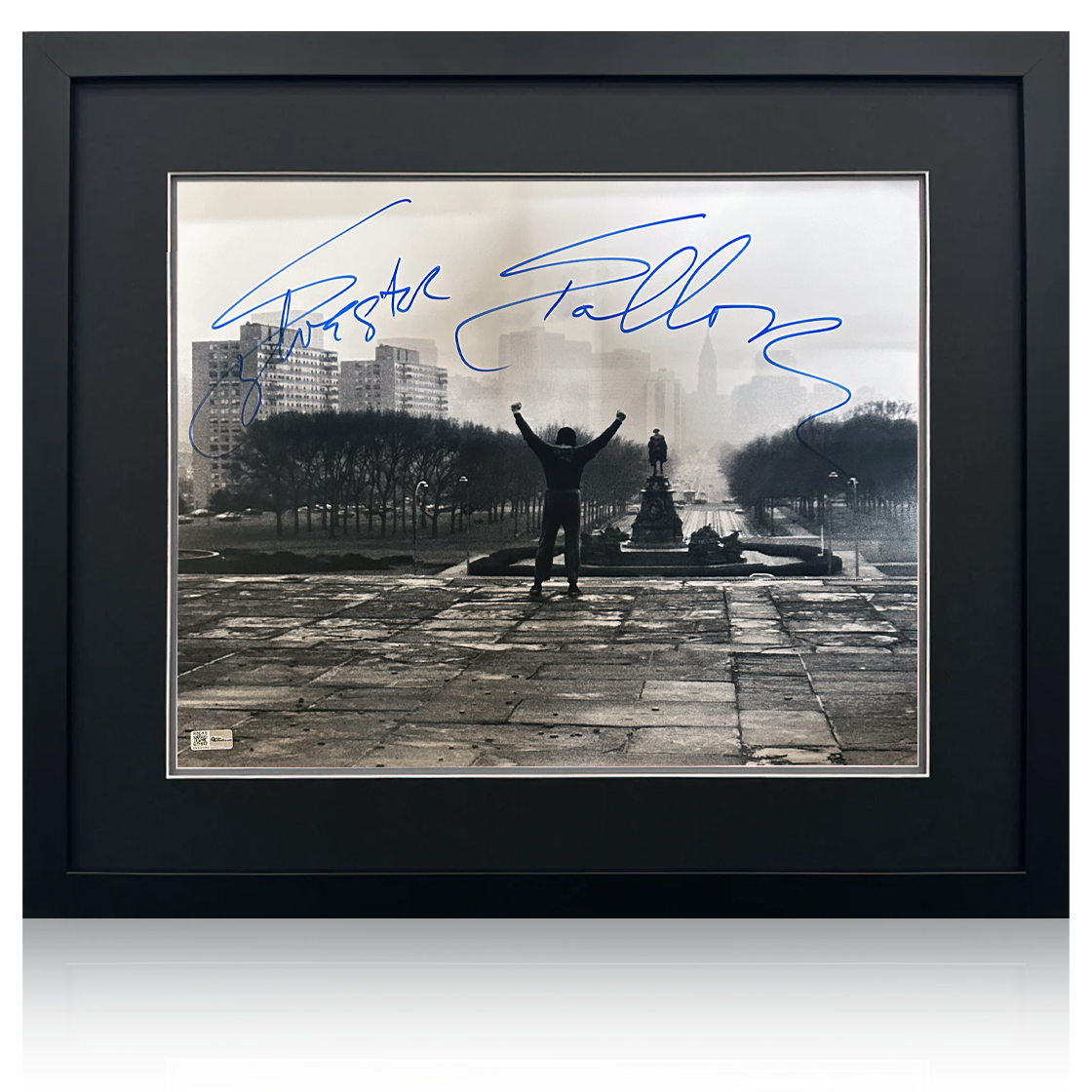 Sylvester Stallone Signed Rocky Deluxe Mount Frame (Online Authentics)