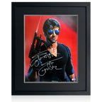 Sylvester Stallone Signed Cobra Deluxe Mount Frame (Online Authentics)