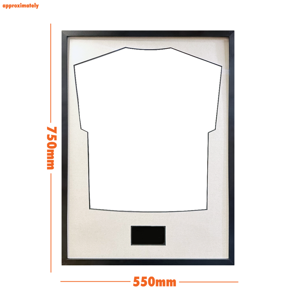 Sergio Agüero Signed Barcelona Shirt Standard Frame