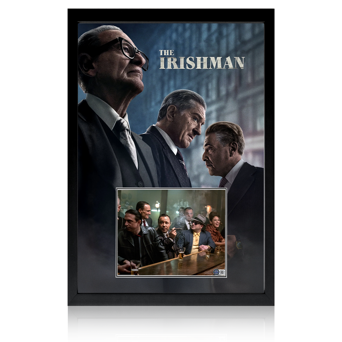 Stephen Graham Signed The Irishman Iconic Frame (AFTAL Authentication)