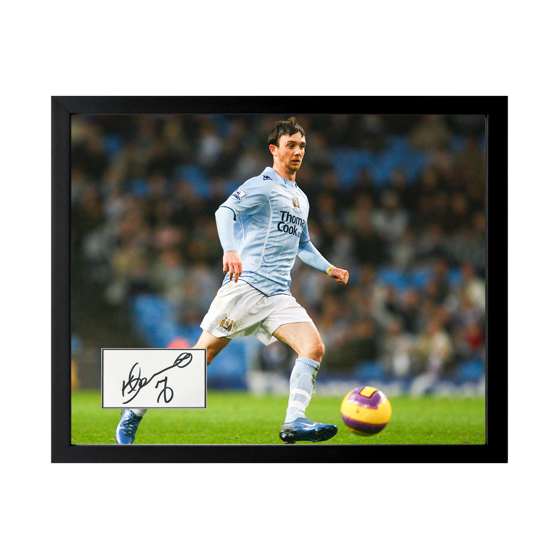 Stephen Ireland Signed Manchester City Cut Deluxe Mount Frame