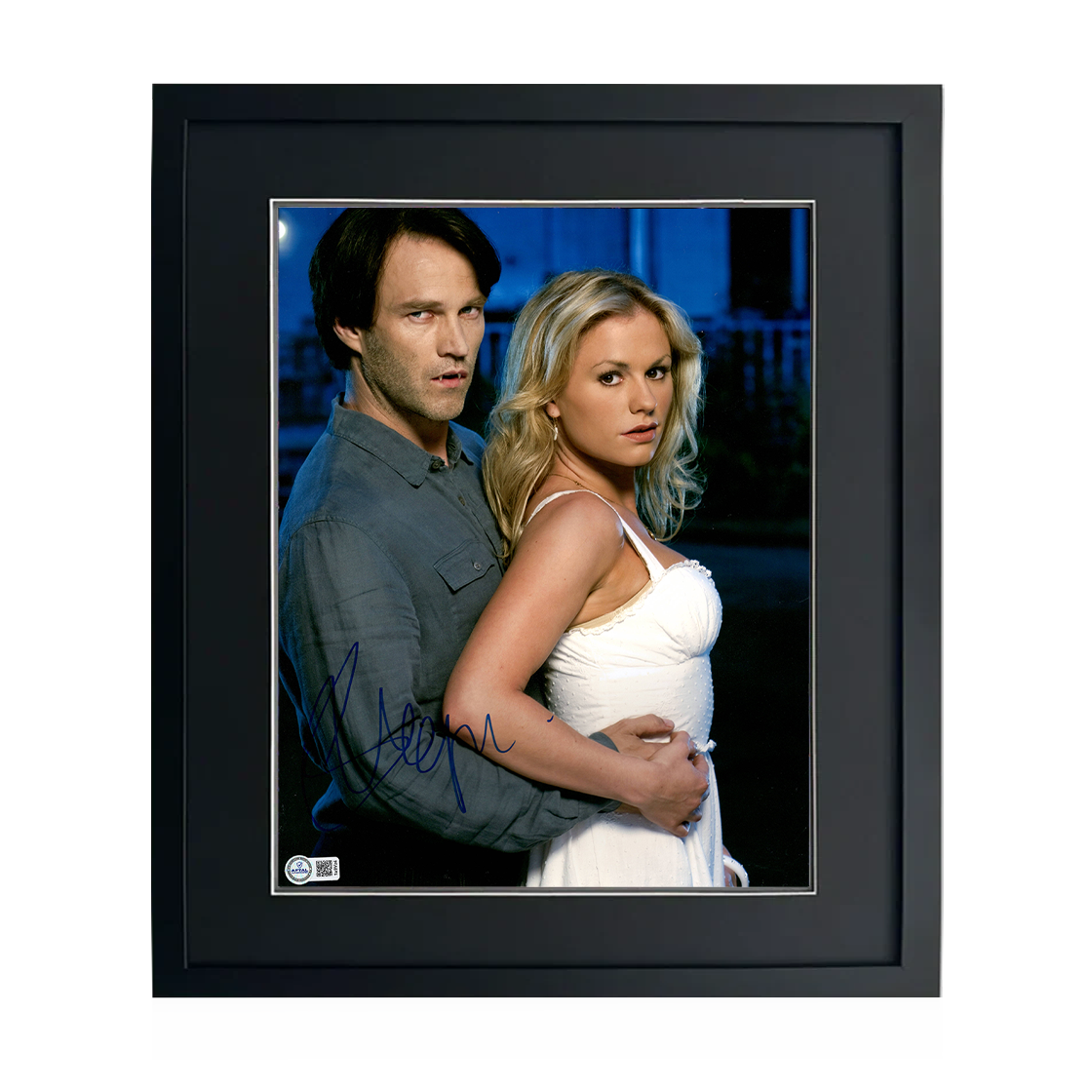Stephen Moyer Signed True Blood Image Compact Frame (AFTAL Authentication)