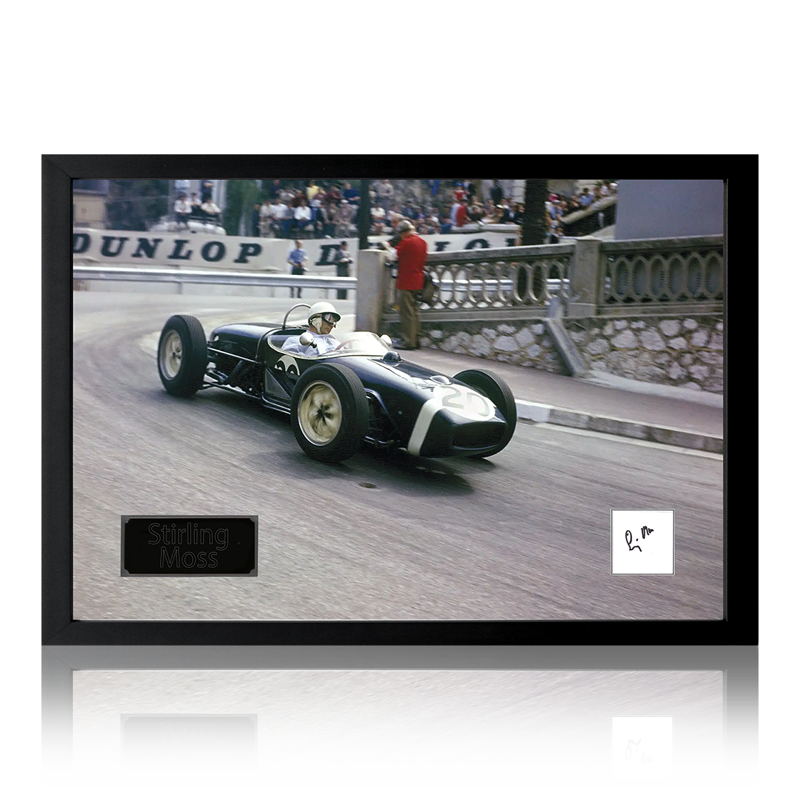 Stirling Moss Monaco Lotus Iconic Frame