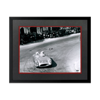 Stirling Moss Signed 16x12 Image Deluxe Mount Frame (ACG Cert)