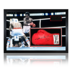 Sugar Ray Leonard Signed Glove Iconic Frame
