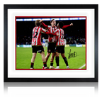 Sydie Peck Signed Sheffield United Deluxe Mount Frame