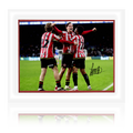 Sydie Peck Signed Sheffield United Deluxe Mount
