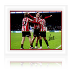 Sydie Peck Signed Sheffield United Deluxe Mount