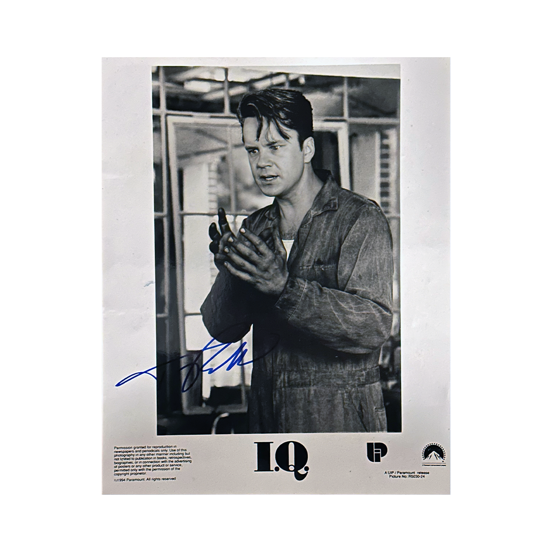 Tim Robbins Signed The Shawshank Redemption 10x8 Image (ACOA)