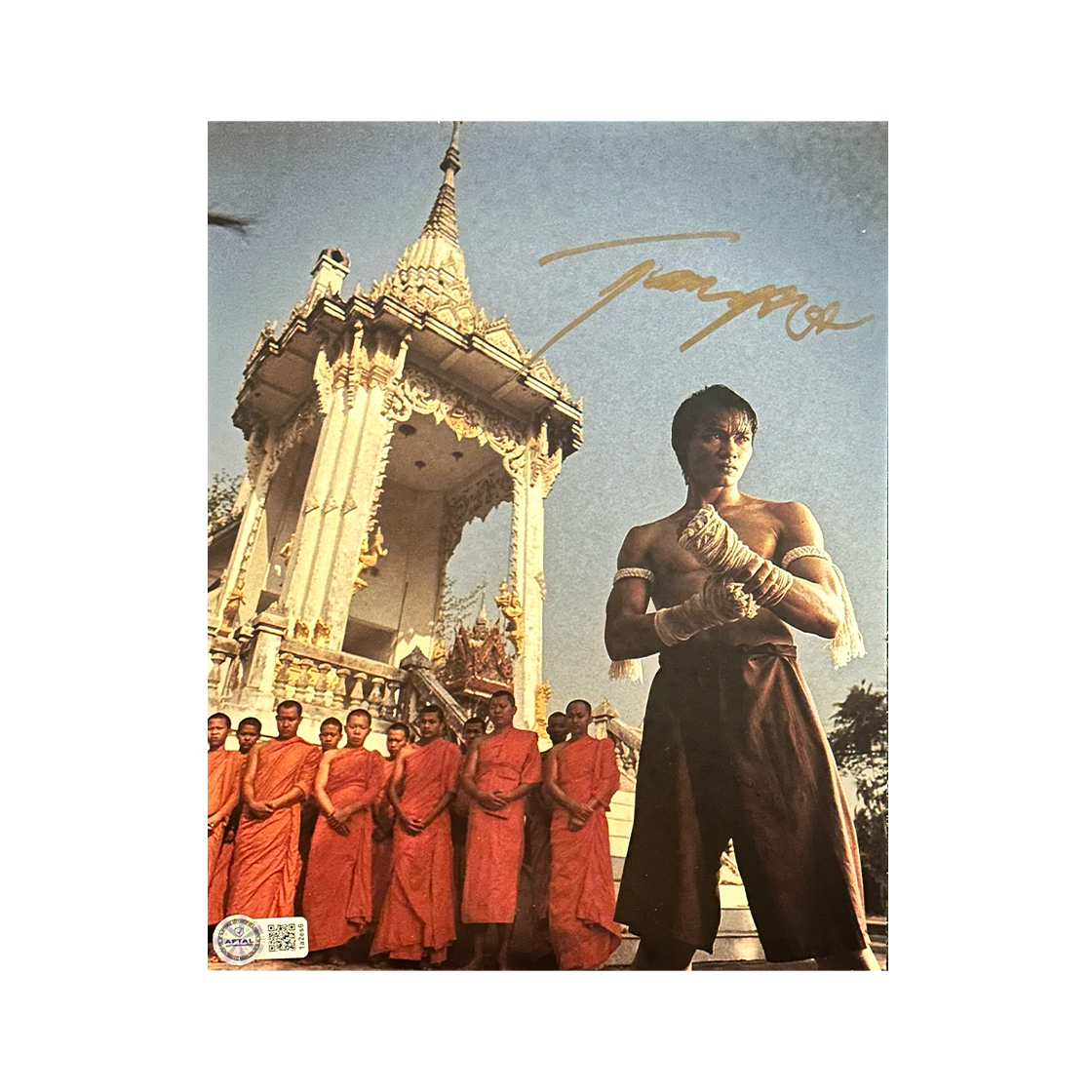 Tony Jaa Signed Ong-Bak: Muay Thai Warrior 10x8 Image (AFTAL Authenticated)