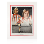Ted Hemsley Signed Sheffield United Mount