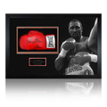 Thomas Hearns Signed Glove Iconic Frame