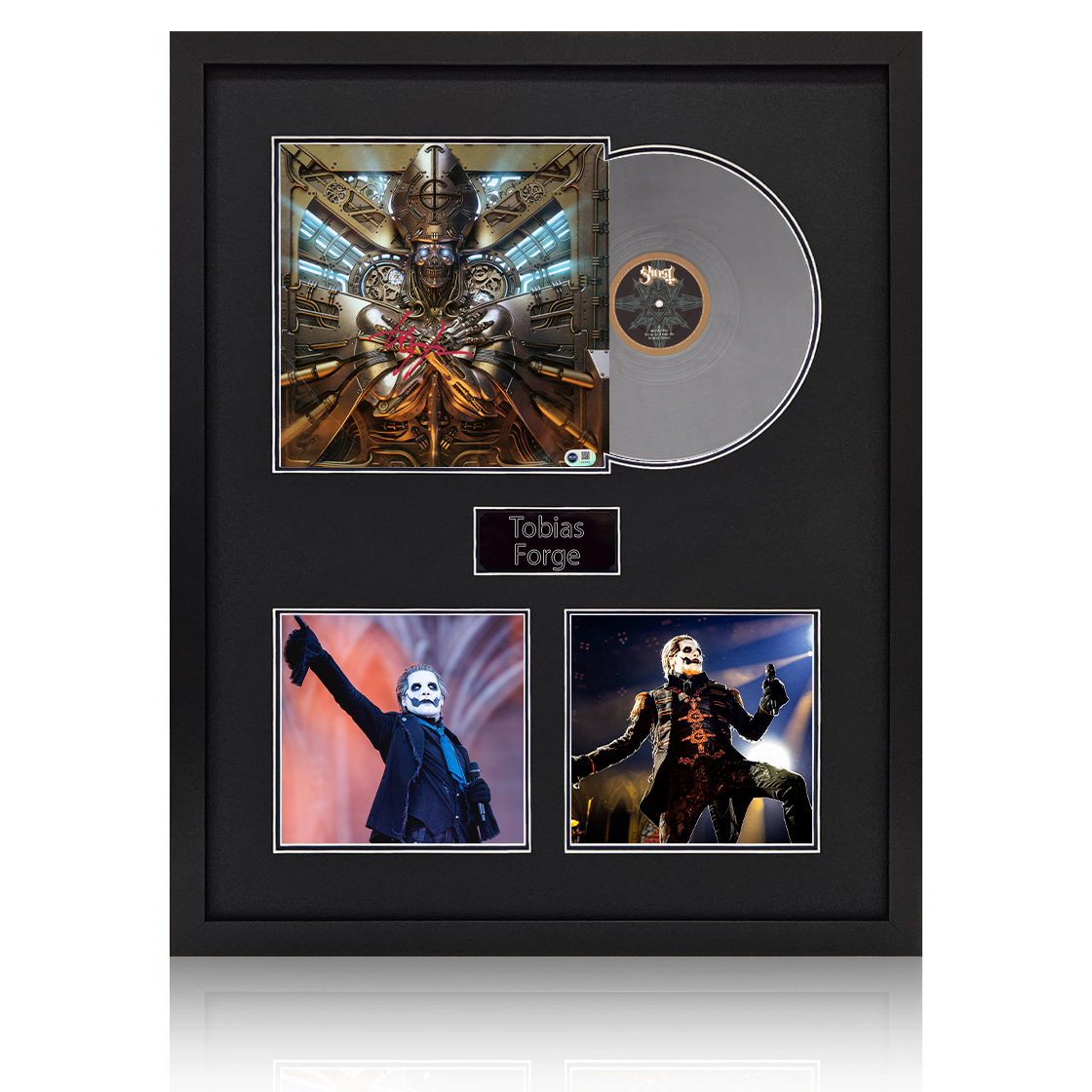 Tobias Forge Signed Phantomime LP Elite Frame (ACG Cert) (Copy)