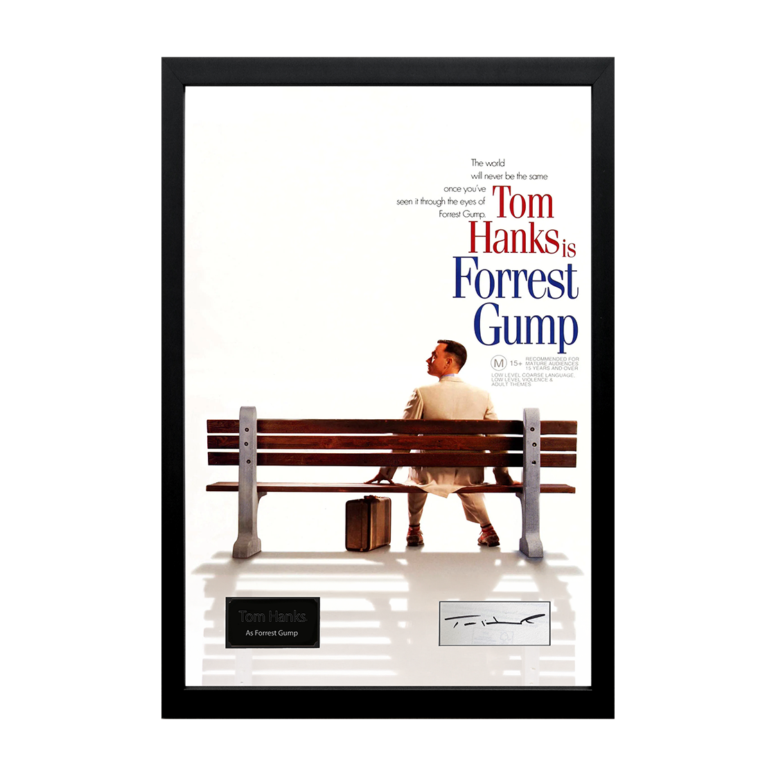 Tom Hanks Signed Forrest Gump Iconic Frame (ACG Cert)