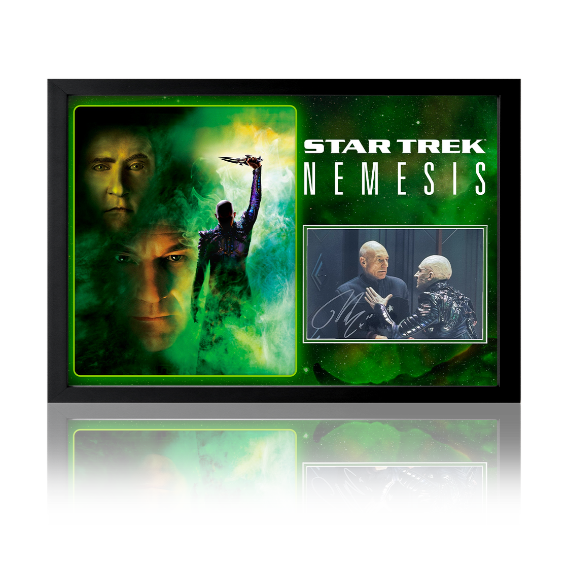 Tom Hardy Signed Star Trek Nemesis Iconic Frame (ACOA)