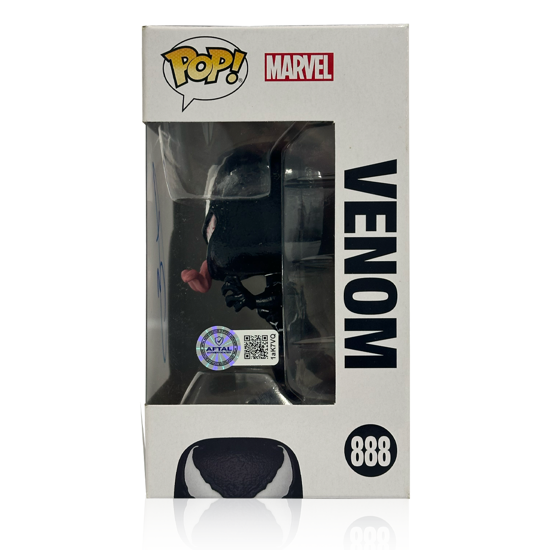 Tom Hardy Signed Venom Funko Pop! #1 (AFTAL Authenticated)