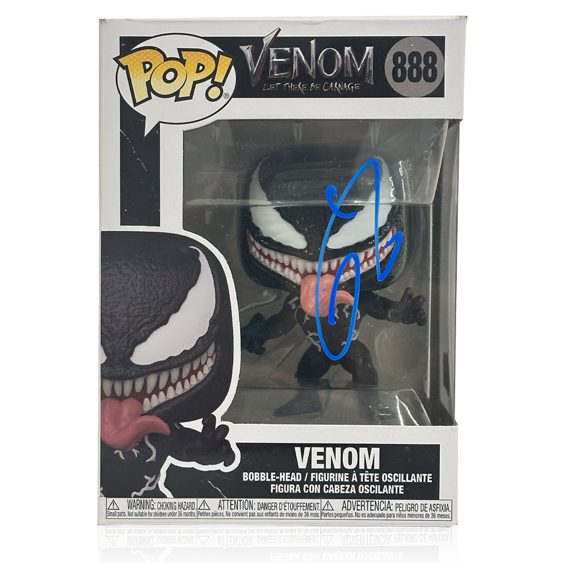 Tom Hardy Signed Venom Funko Pop! #2 (AFTAL Authenticated)