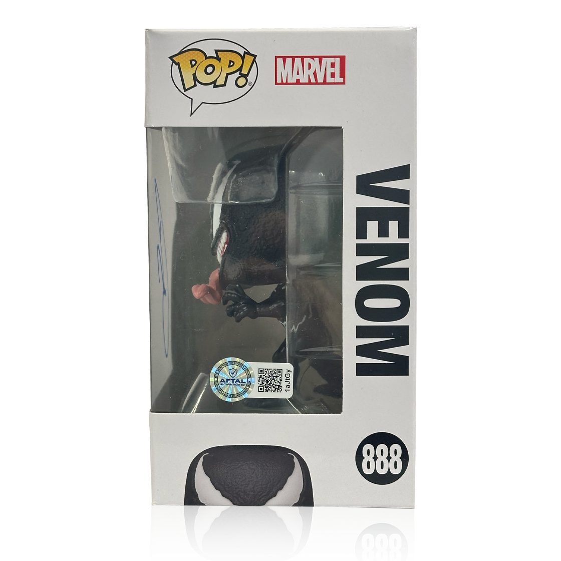 Tom Hardy Signed Venom Funko Pop! #3 (AFTAL Authenticated)