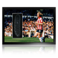 Tony Currie Signed Sheffield United Boot Iconic Frame #1