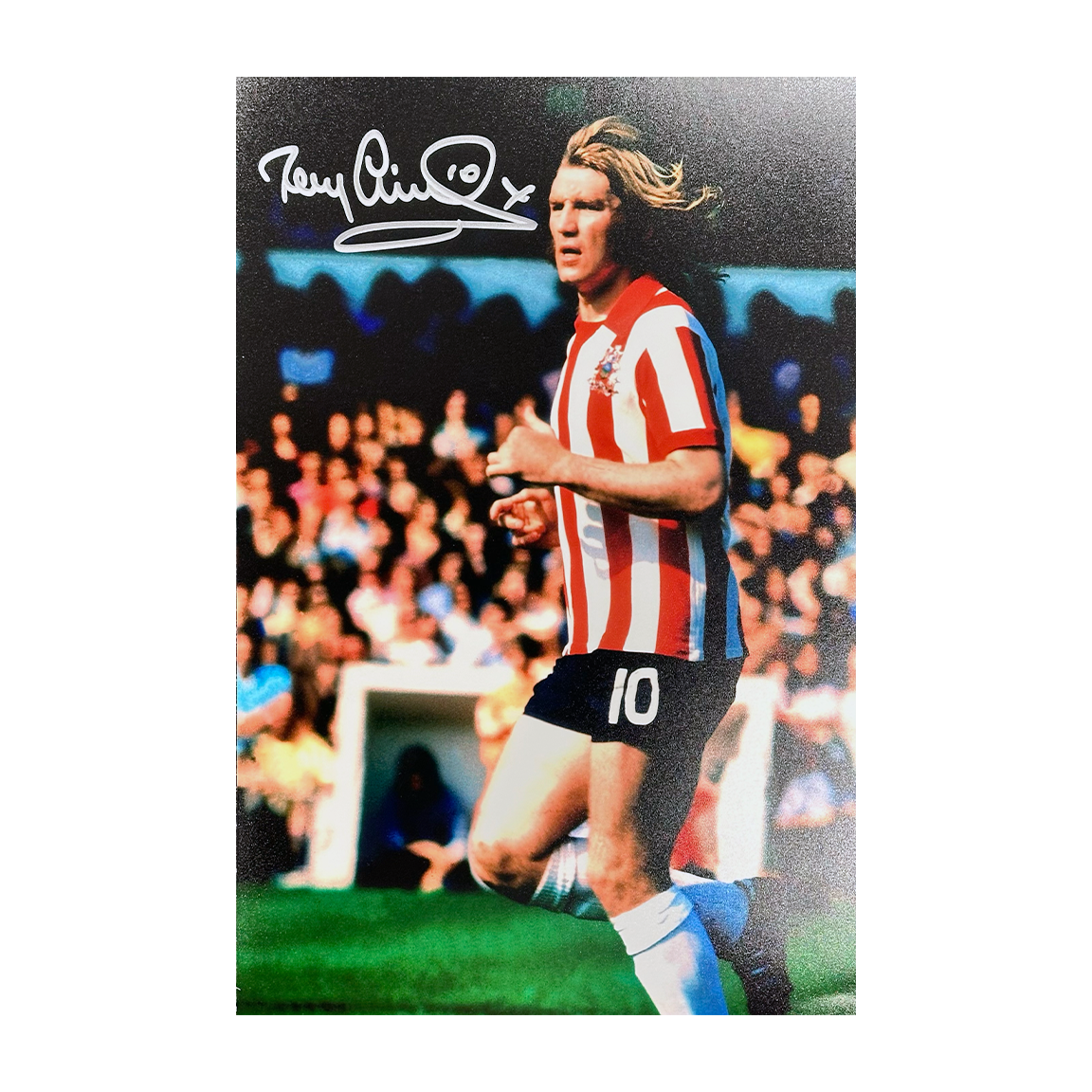Tony Currie Signed Sheffield United 12x8 Image
