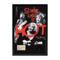 Tony Curtis Signed Some Like It Hot Cut Iconic Frame (ACG Cert)