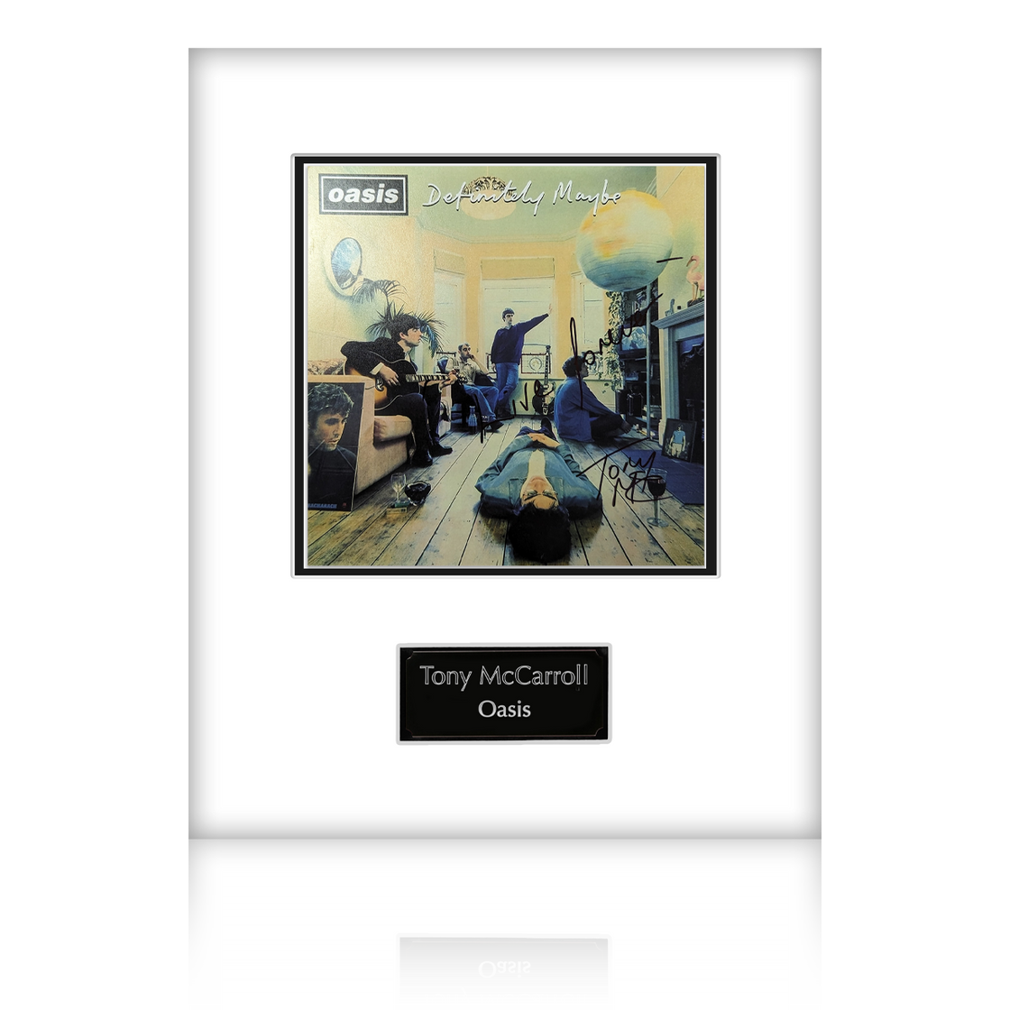 Tony McCarroll Signed Oasis Mount #1