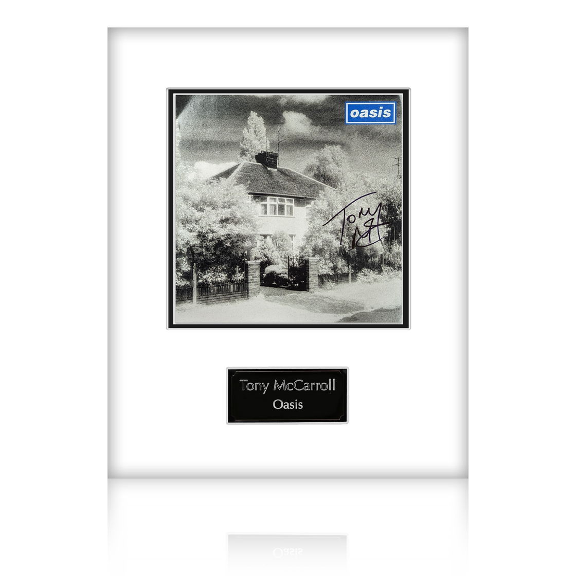Tony McCarroll Signed Oasis Mount #4