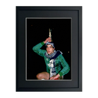 Tony Parks Signed Tottenham Hotspur 16x12 Photo Deluxe Mount Frame