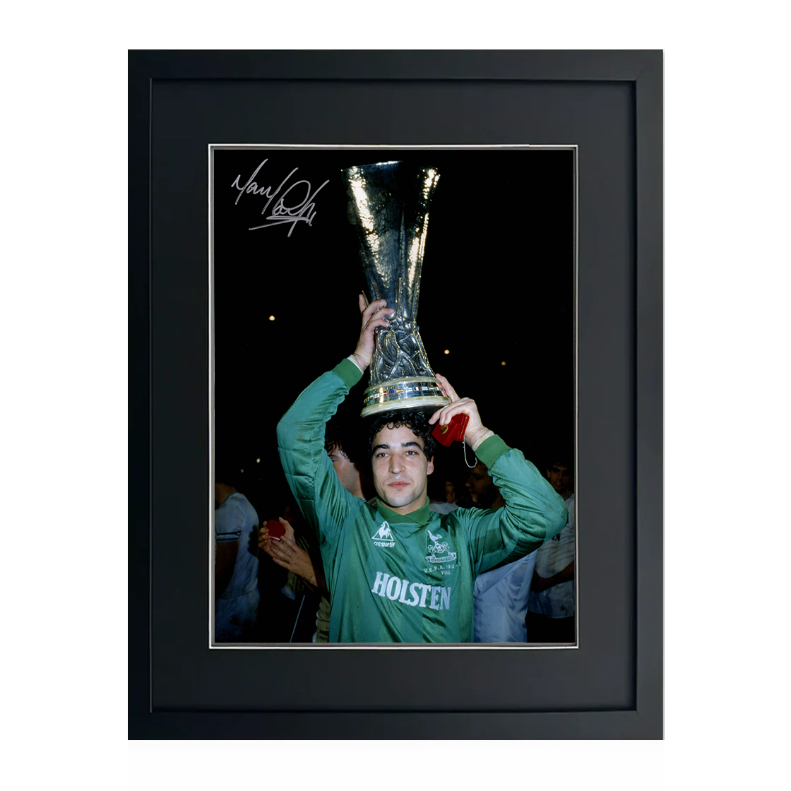 Tony Parks Signed Tottenham Hotspur 16x12 Photo Compact Frame