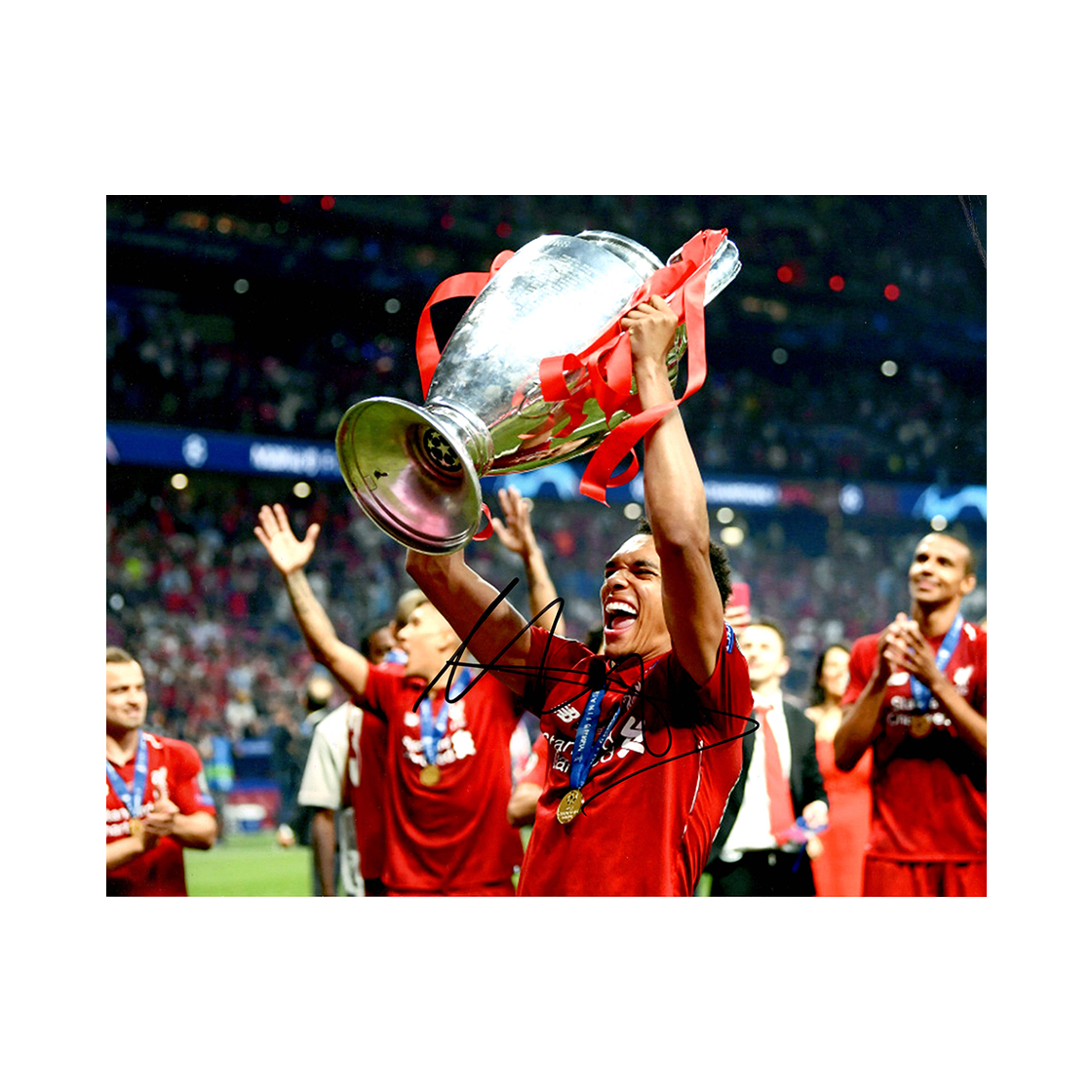 Trent Alexander-Arnold Signed 10x8 Image