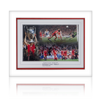 Trevor Francis Signed Nottingham Forest Montage Mount