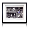 Trevor Francis Signed Birmingham City Montage Deluxe Mount Display