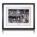 Trevor Francis Signed Birmingham City Montage Deluxe Mount Display