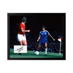 Trevor Francis Signed Birmingham City Cut Deluxe Mount Frame