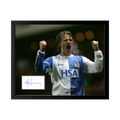 Tugay Kerimoğlu Signed Blackburn Rovers Cut Deluxe Mount Frame