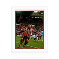 Tyrese Campbell Signed Sheffield United Deluxe Mount