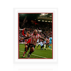 Tyrese Campbell Signed Sheffield United Deluxe Mount