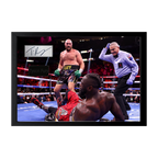 Tyson Fury Signed Cut Iconic Frame (ACG Cert)