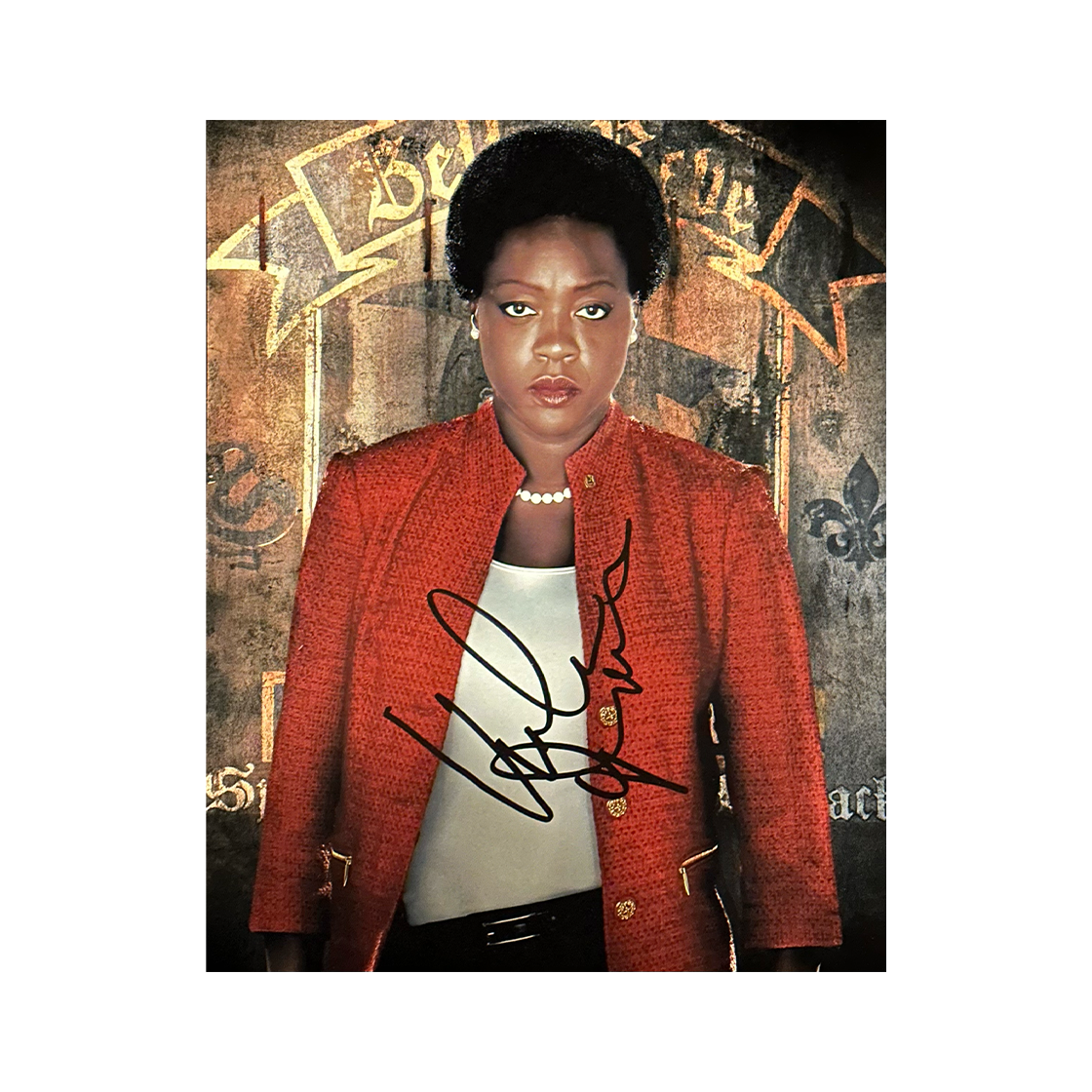 Viola Davis Signed Suicide Squad 10x8 Image 2 (ACOA)
