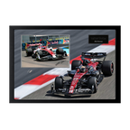 Valtteri Bottas Signed 16x12 Image Cut Iconic Frame (ACG Cert)