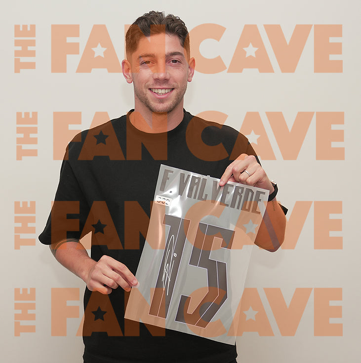 Federico Valverde Signed Uruguay Premium Frame