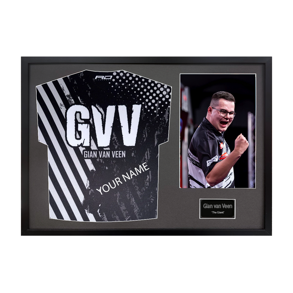 Gian van Veen Signed & Dedicated Shirt Classic Frame