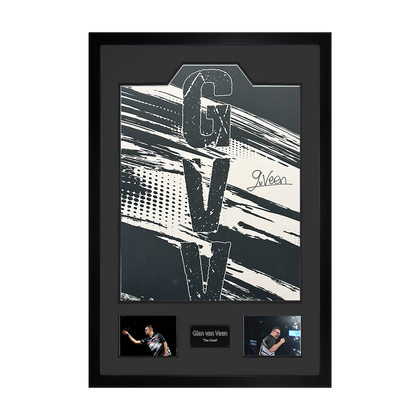 Gian van Veen Signed Shirt Premium Frame