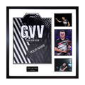 Gian van Veen Signed & Dedicated Shirt Elite Frame