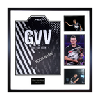 Gian van Veen Signed & Dedicated Shirt Elite Frame