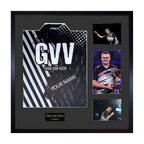 Gian van Veen Signed & Dedicated Shirt Elite Frame