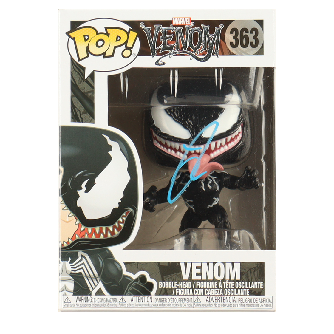 Tom Hardy Signed Venom Funko Pop! #6 (Beckett)