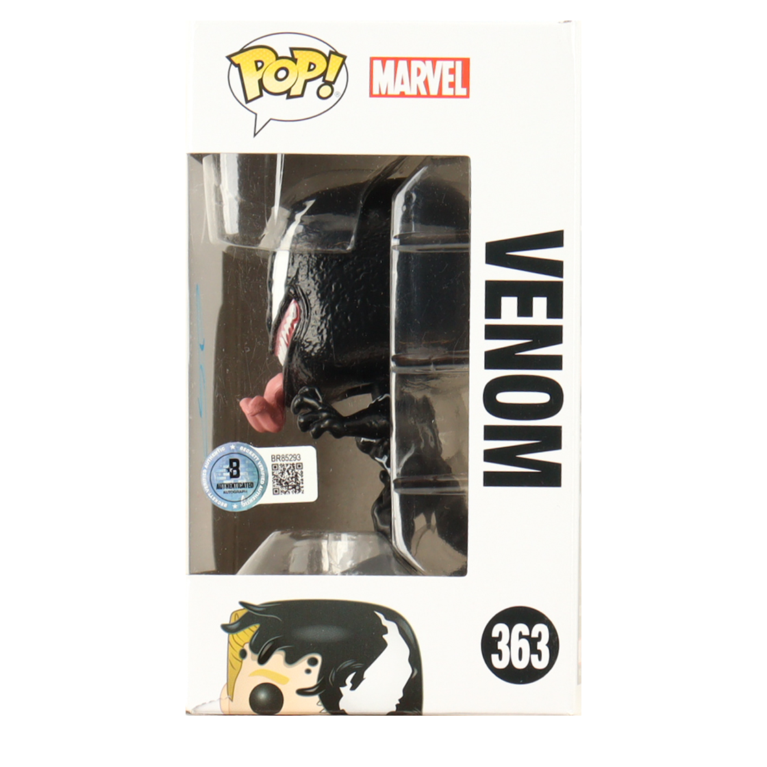 Tom Hardy Signed Venom Funko Pop! #6 (Beckett)