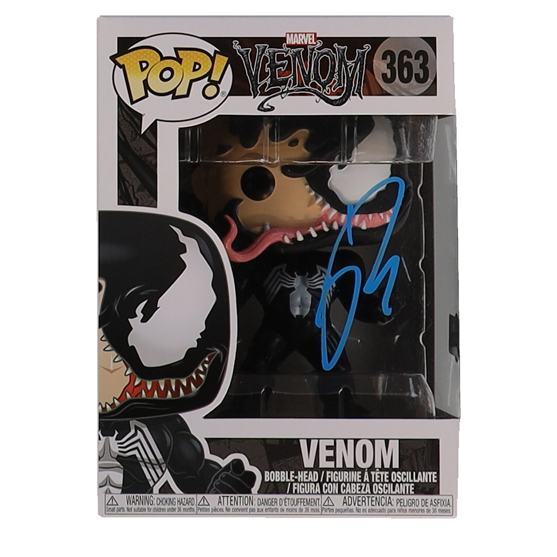 Tom Hardy Signed Venom Funko Pop! #5 (Beckett)